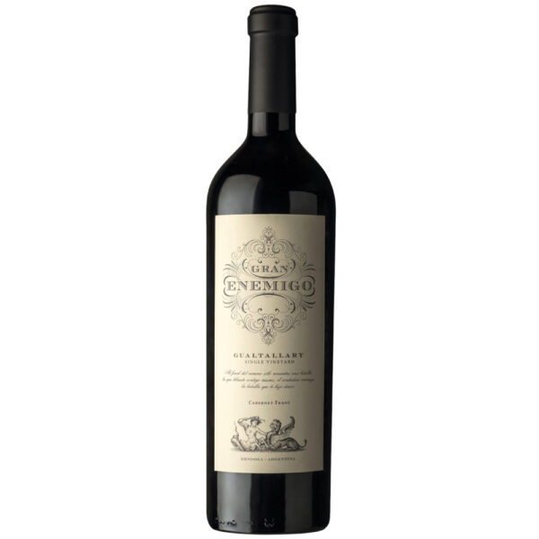 Vino Tinto El Gran Enemigo Gualtallary Cabernet Franc, Argentina 750ml