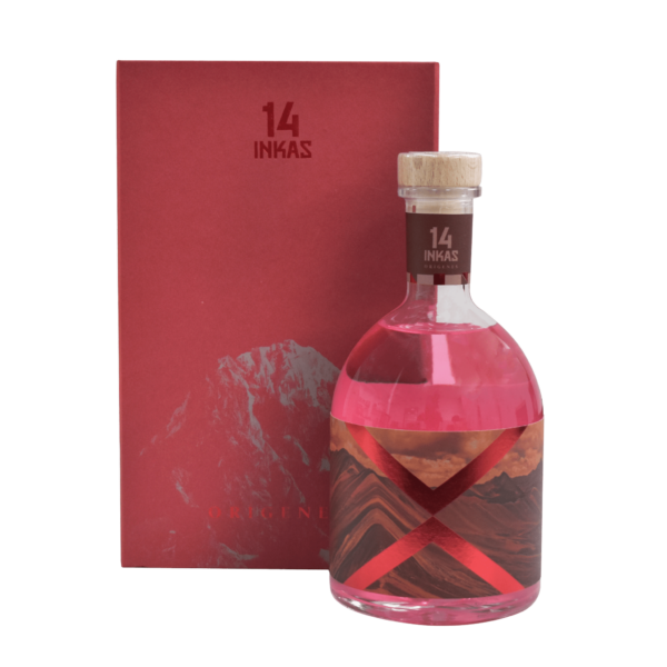 Vodka 14 Inkas Orígenes Puca Soncco Edición Limitada, Perú