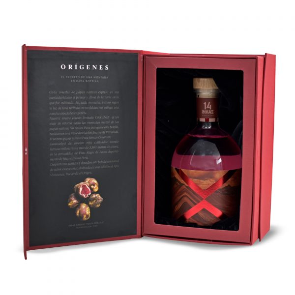 Vodka 14 Inkas Orígenes Puca Soncco Edición Limitada, Perú