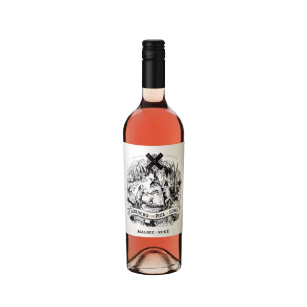 Vino rosé Cordero con Piel de Lobo malbec, Argentina