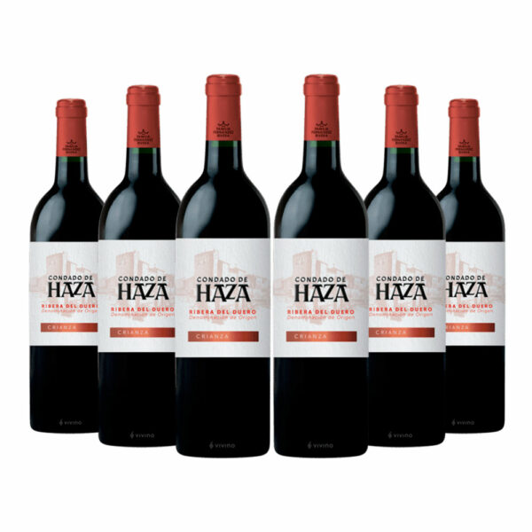 Sixpack Vino tinto Condado de Haza crianza D.O. Ribera del Duero, España