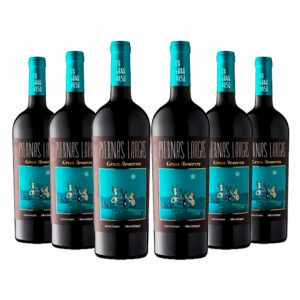 Sixpack Vino tinto Piernas Largas gran reserva cabernet sauvignon. Chile