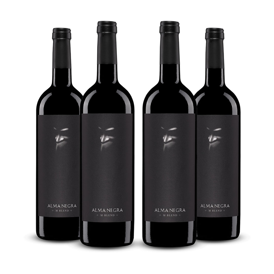 Fourpack Vino tinto Alma Negra blend, Argentina