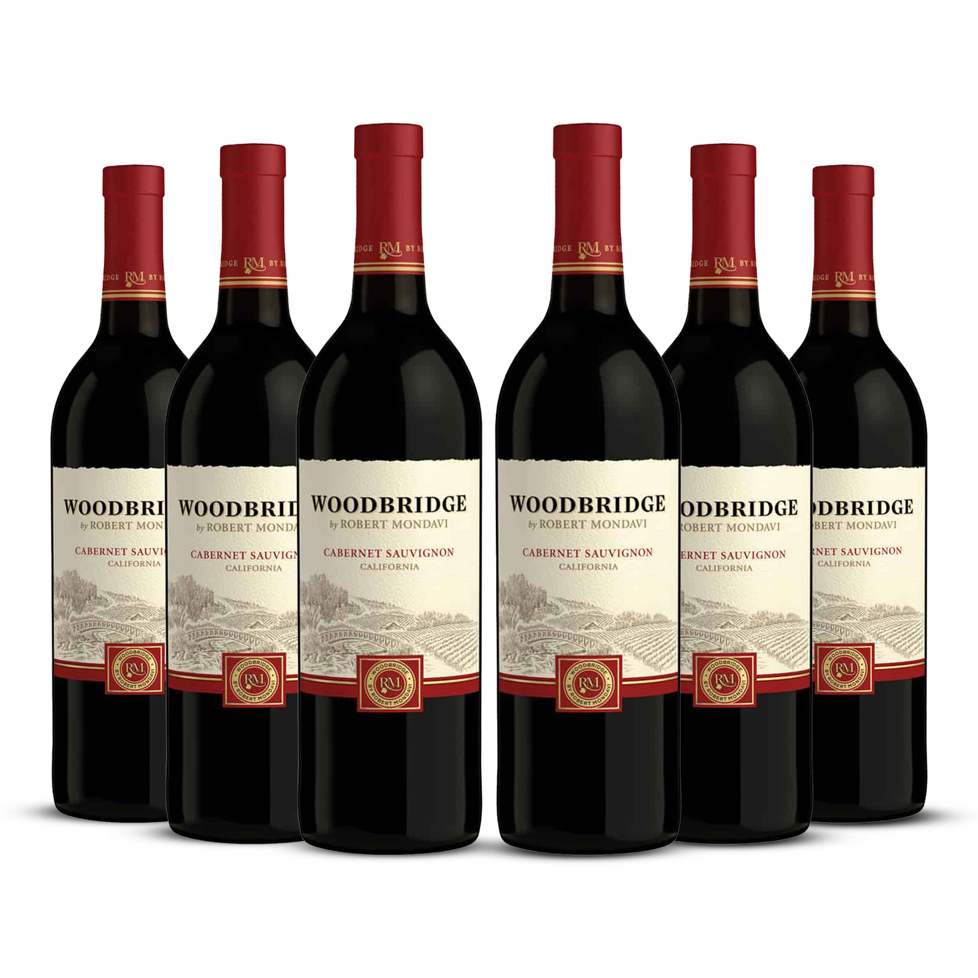 SIXPACK Vino tinto Mondavi Woodbridge cabernet sauvignon, USA