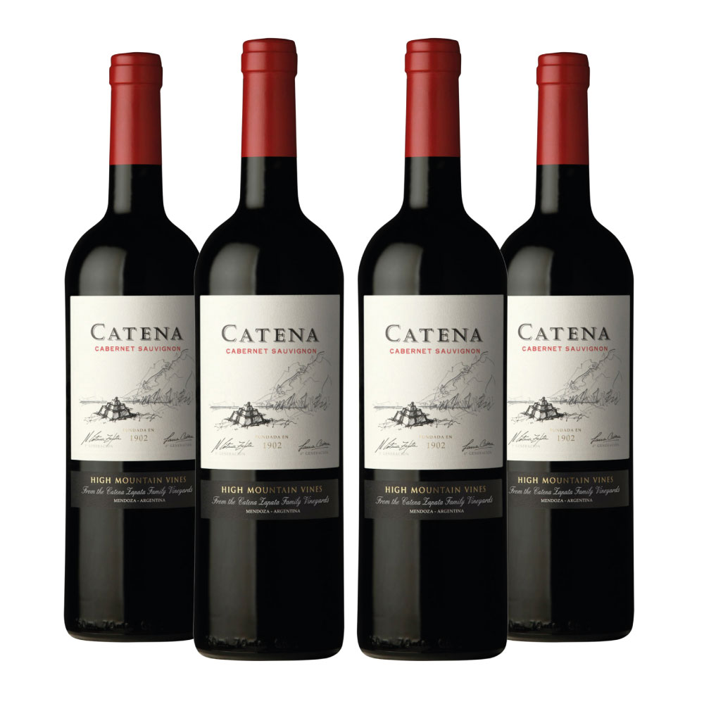 Fourpack Vino Tinto Catena malbec, Argentina