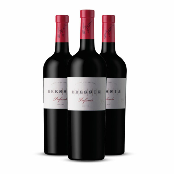 Tripack Vino tinto Bressia Profundo blend, Argentina