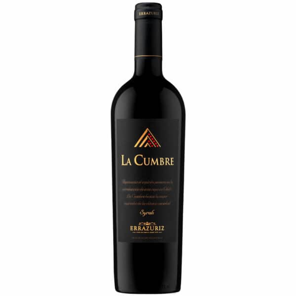 Vino tinto La Cumbre shiraz, Chile