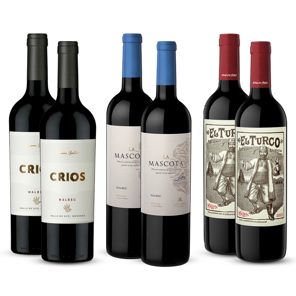 Pack Malbec Roble