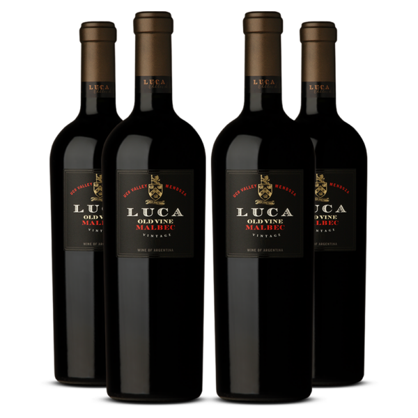 Fourpack Vino tinto Luca malbec, Argentina
