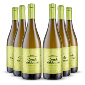 Sixpack Vino blanco Conde Valdemar tempranillo D.O.Ca Rioja, España