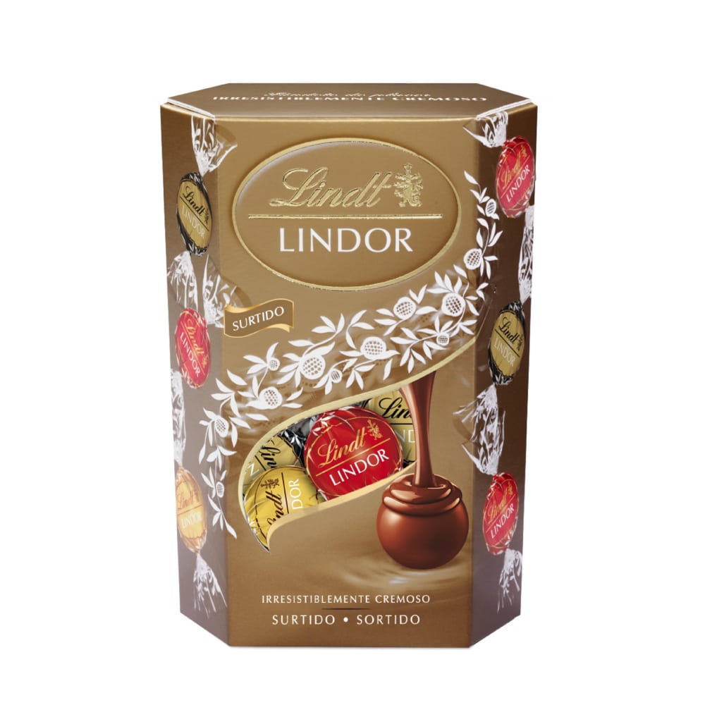 Estuche de Bombones Lindor Cornet Surtido Lind 200gr. Suiza