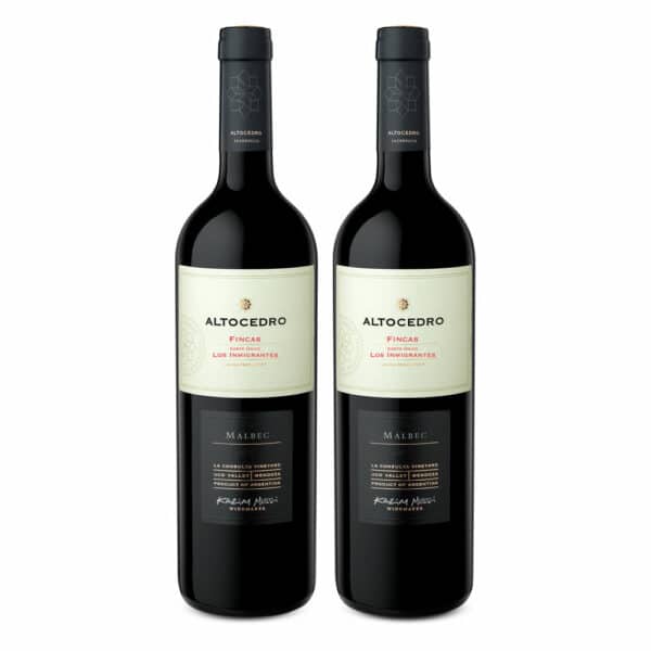 Duopack Vino tinto Altocedro Finca Los Inmigrantes malbec, Argentina