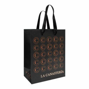 Bolsa de regalo xs color negro La Canastería