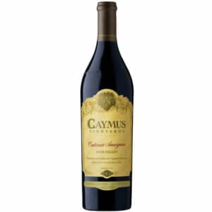Vino tinto Caymus cabernet sauvignon Napa Valley, USA