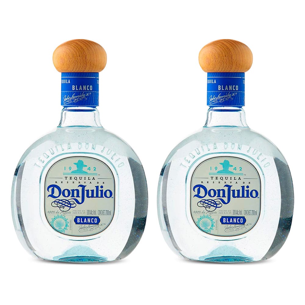 Duopack Tequila Don Julio Blanco. México