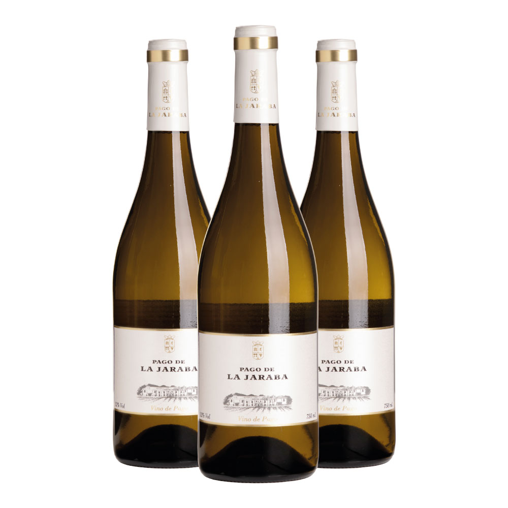 Tripack Vino blanco Pago de La Jaraba sauvignon blanc. España