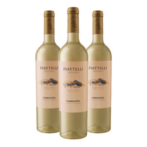 Tripack Vino blanco Piattelli reserva Torrontés. Argentina