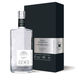 Pisco Ferreyros Memorable Edición Limitada puro quebranta 500ml. Perú