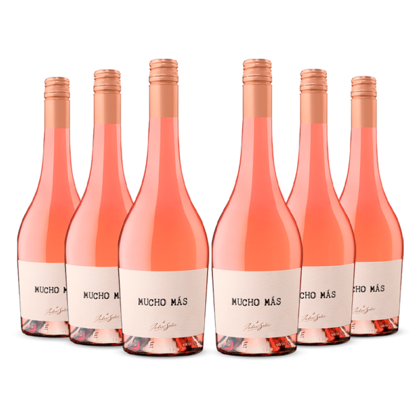 Sixpack Vino rosé Mucho Más blend, España
