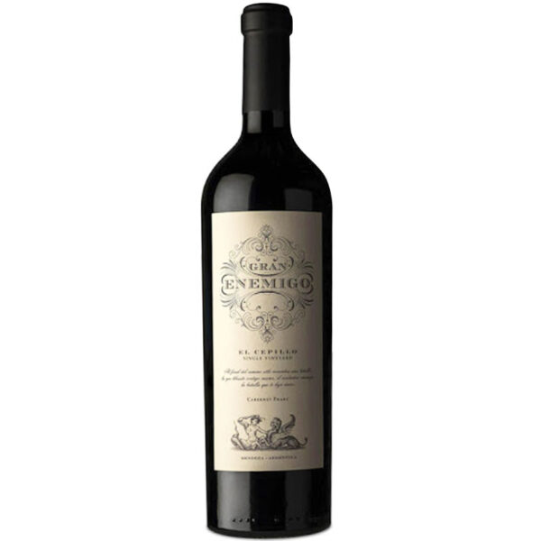 Vino tinto El Gran Enemigo El Cepillo cabernet franc, Argentina