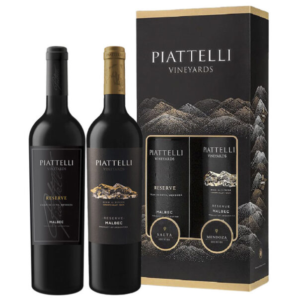 Pack Piattelli Dos Terroir Reserva