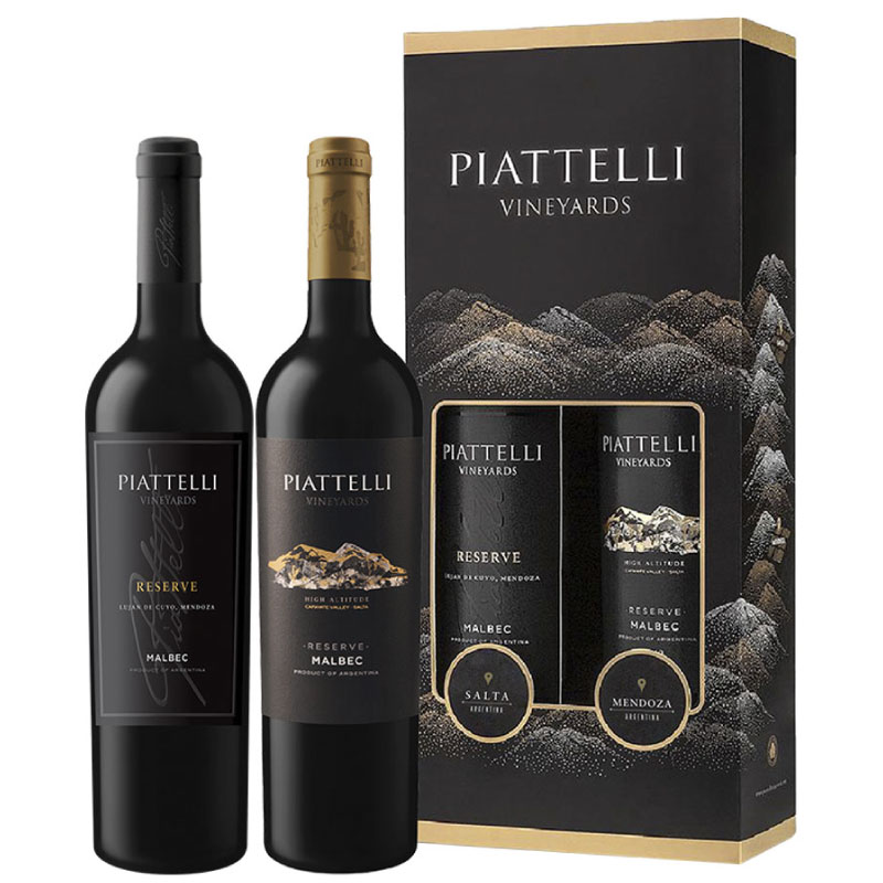 Pack Piattelli Dos Terroir Reserva
