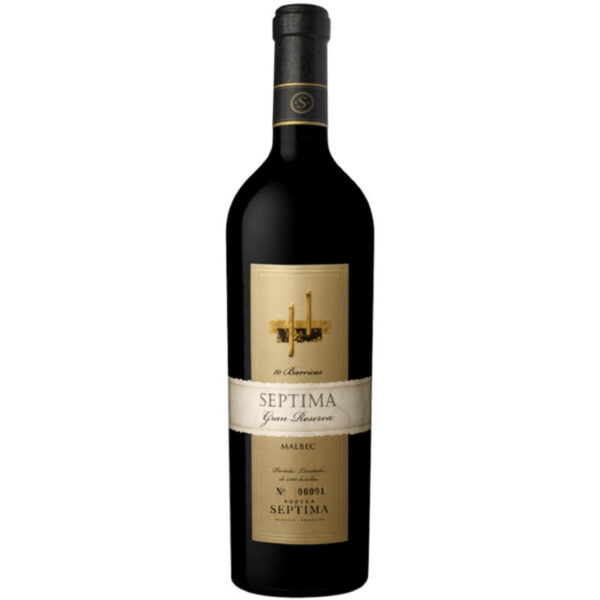 Vino tinto Septima 10 Barricas gran reserva malbec, Argentina