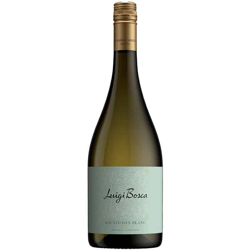 Vino blanco Luigi Bosca reserva sauvignon blanc. Argentina