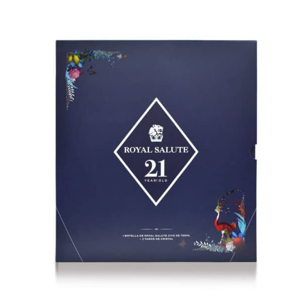 Pack Whisky Chivas Regal 21 años 700 ml + 2 vasos