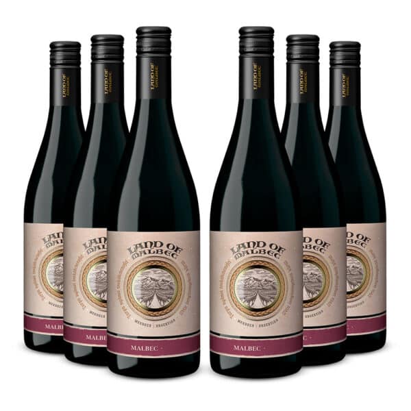 Sixpack Vino tinto Land of Malbec. Argentina