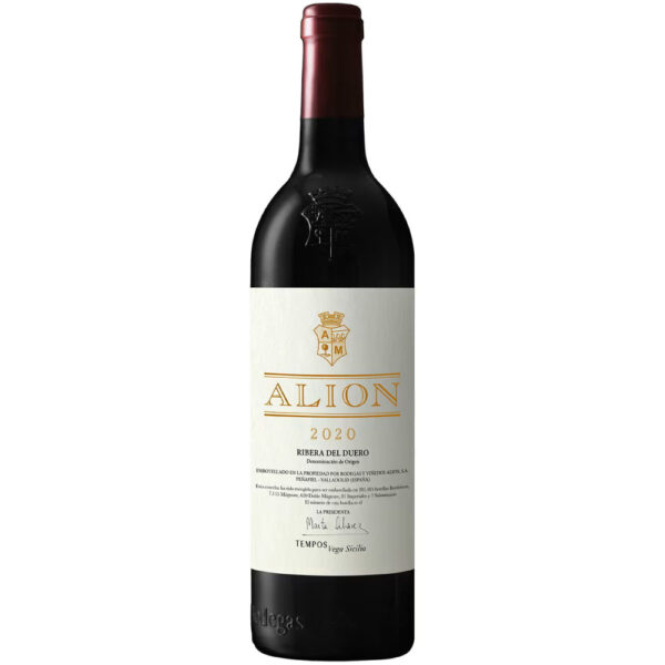 Vino tinto Alión 2020 D.O Ribera del Duero, España