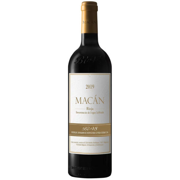 Vino tinto Macán 2019 DOC Rioja, España