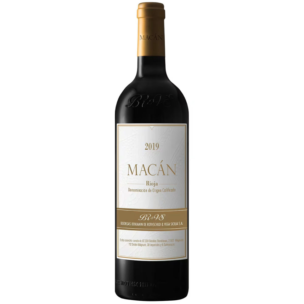 Vino tinto Macán 2019 DOC Rioja, España