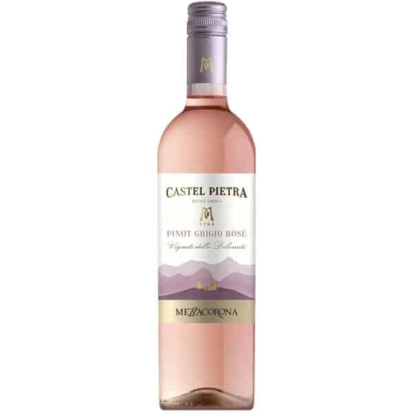 Vino rosé Mezzacorona Castell Pietra pinot grigio, Italia