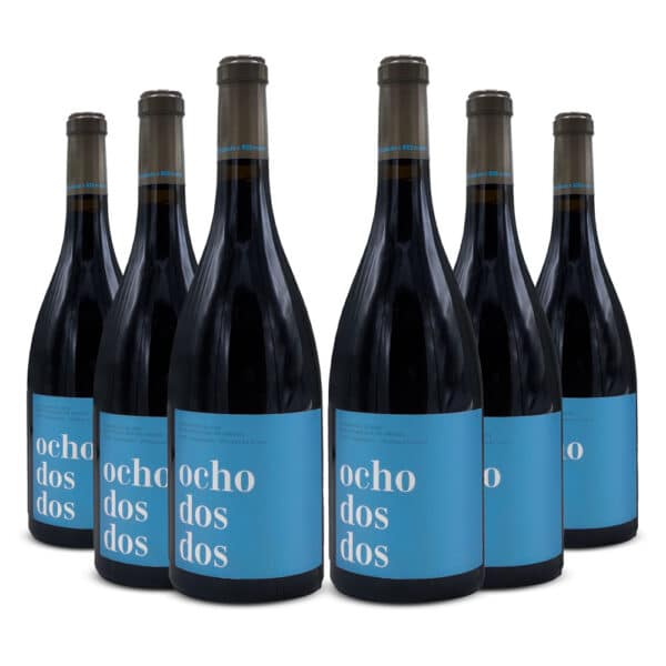 Sixpack Vino tinto Ocho Dos Dos tempranillo D.O. Ribera del Duero. España