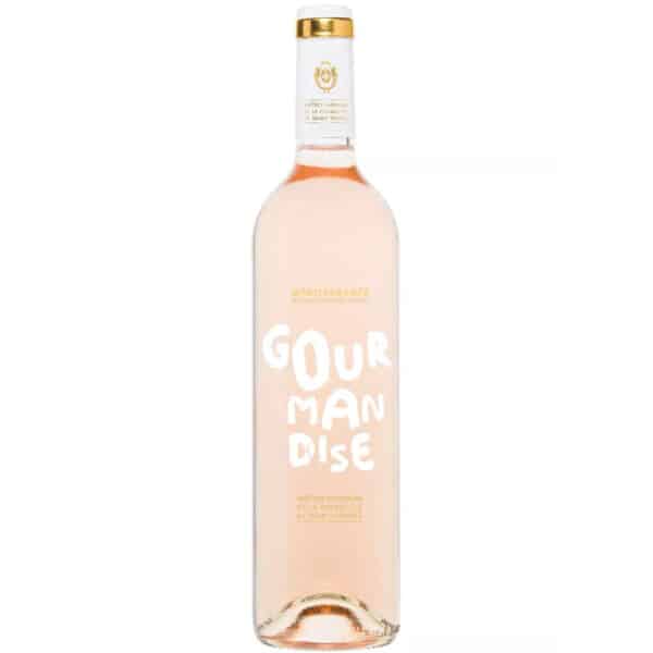 Vino rosé Gourmandise 2023. Francia