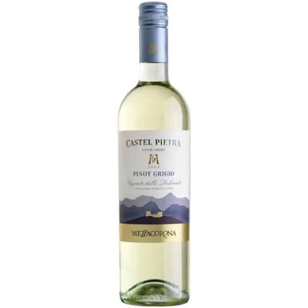 Vino blanco Mezzacorona Castell Pietra pinot grigio, Italia