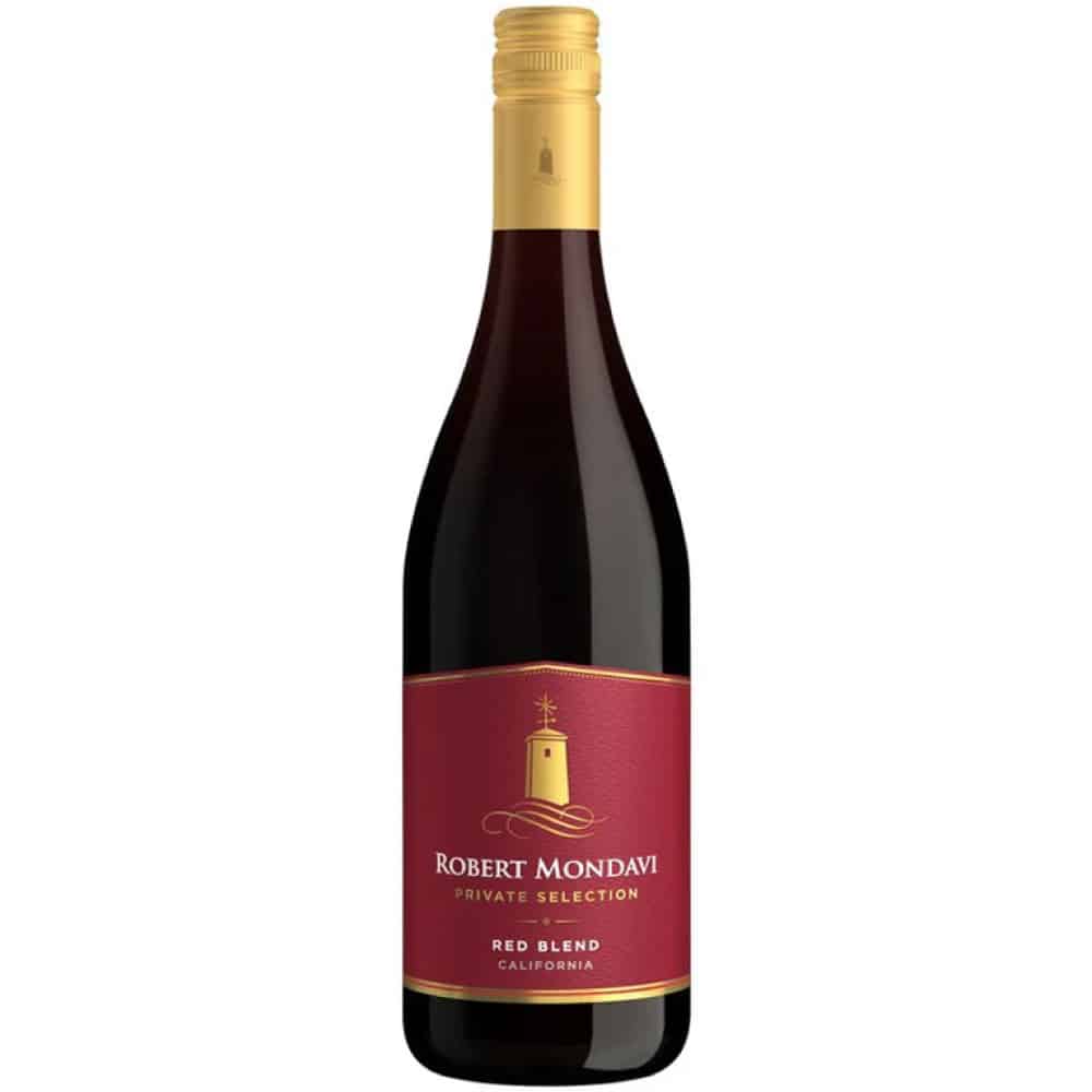 Vino tinto mondavi Private selection red blend U.S.A