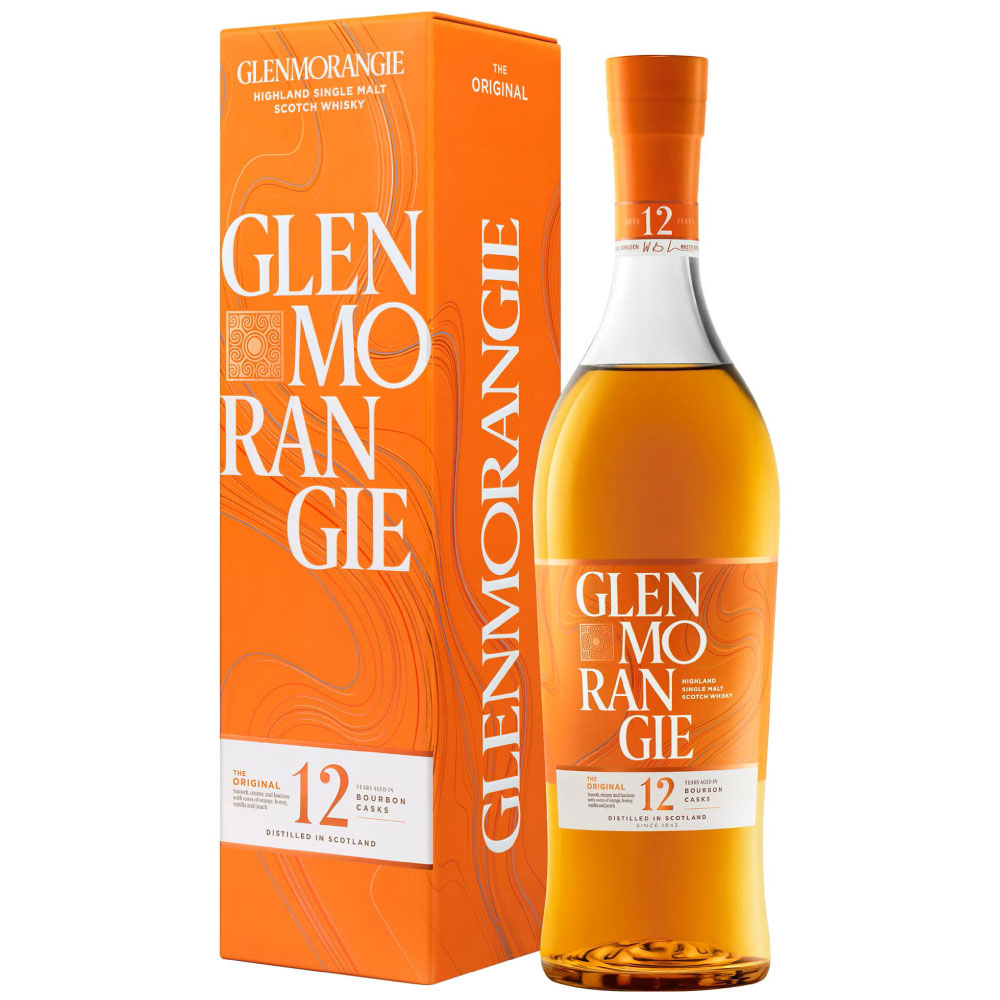 Whisky single malt Glenmorangie 10 años. Escocia