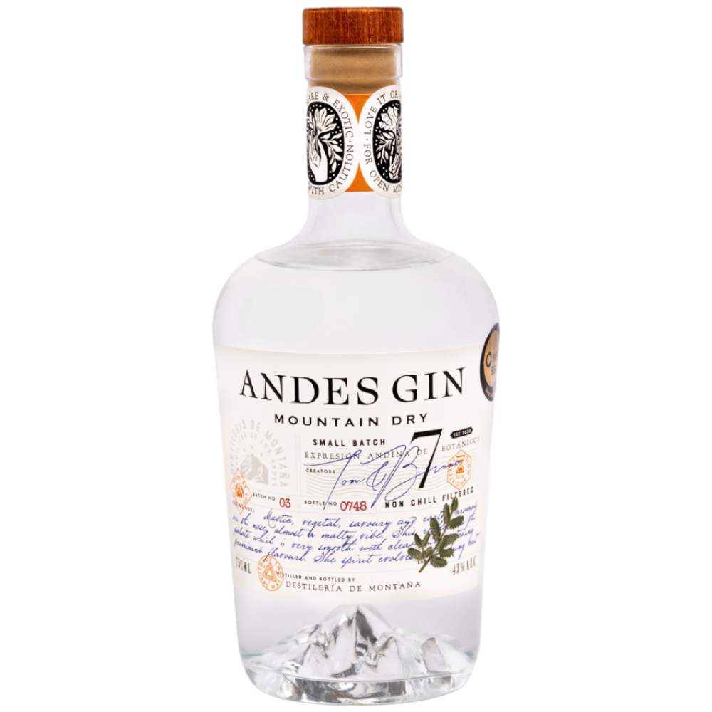 Gin Andes Mountain Dry. Argentina