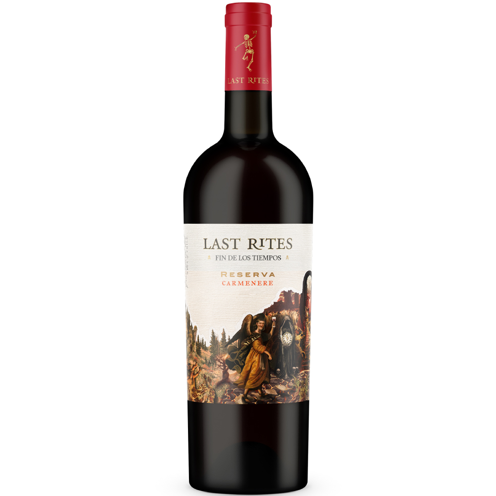 Vino tinto Last Rites Fin de Los Tiempos carmenere. Chile