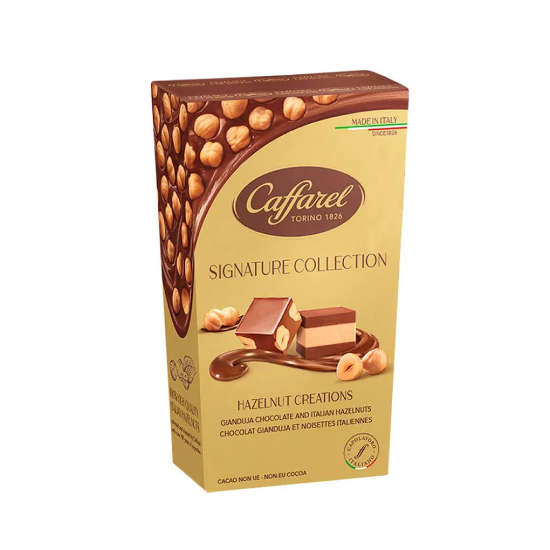 Estuche de chocolate con avellanas Signature Collections Caffarel 150gr. Italia