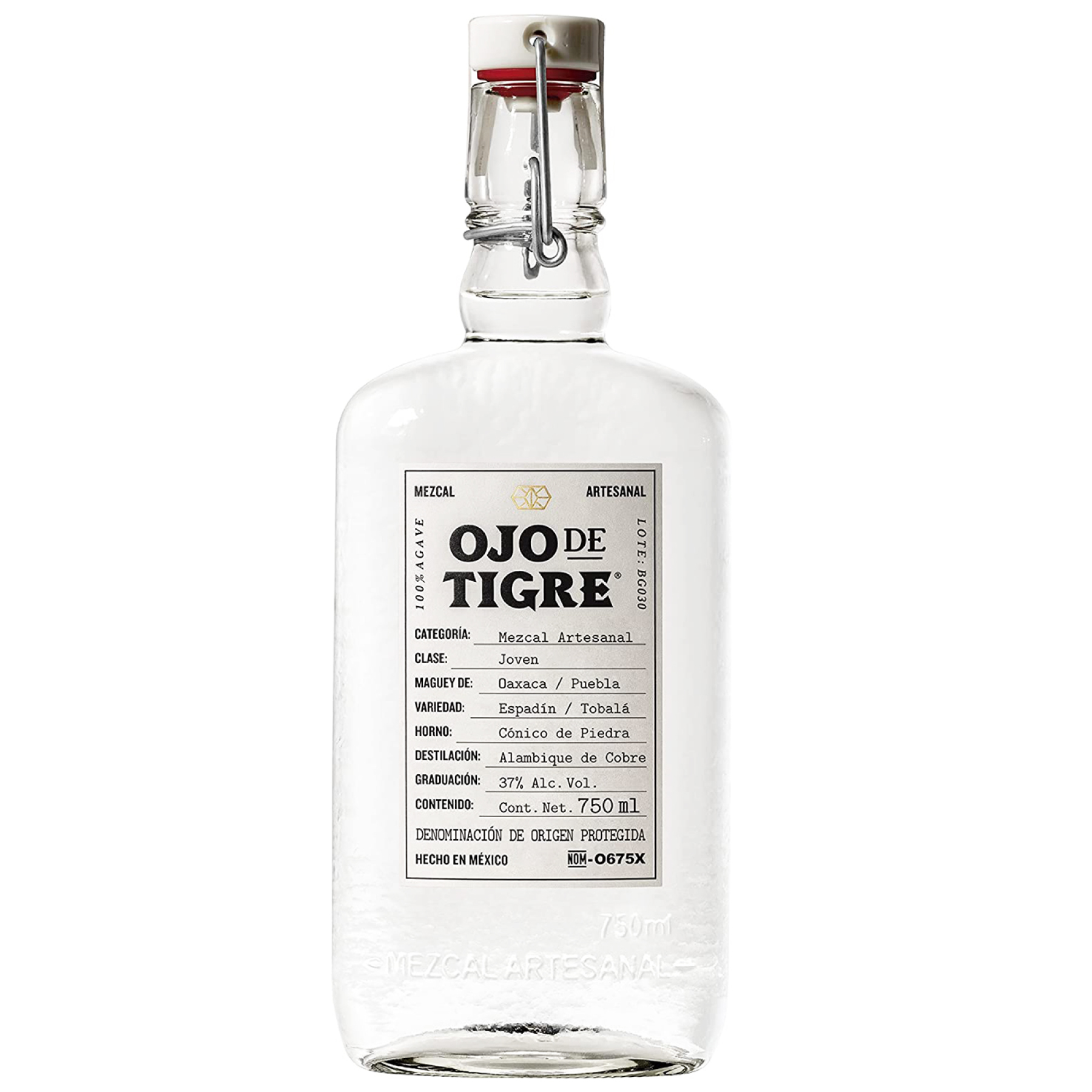 Mezcal Ojo de Tigre Joven. México