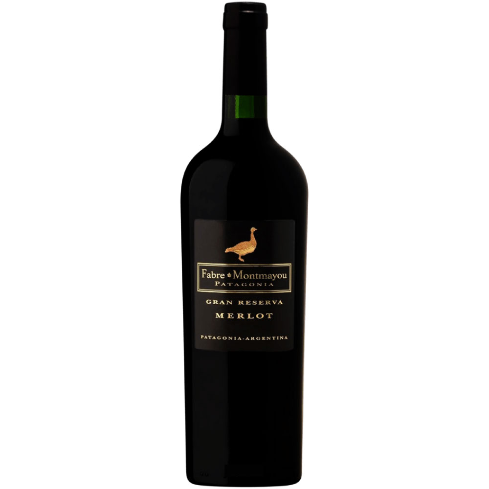 Vino tinto Fabre Montmayou Patagonia merlot. Argentina