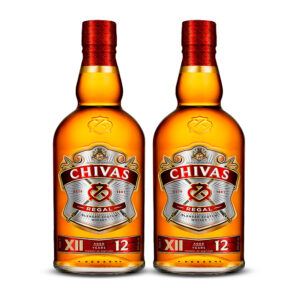Duopack Whisky Chivas Regal 12 años 700 ml, Escocia.