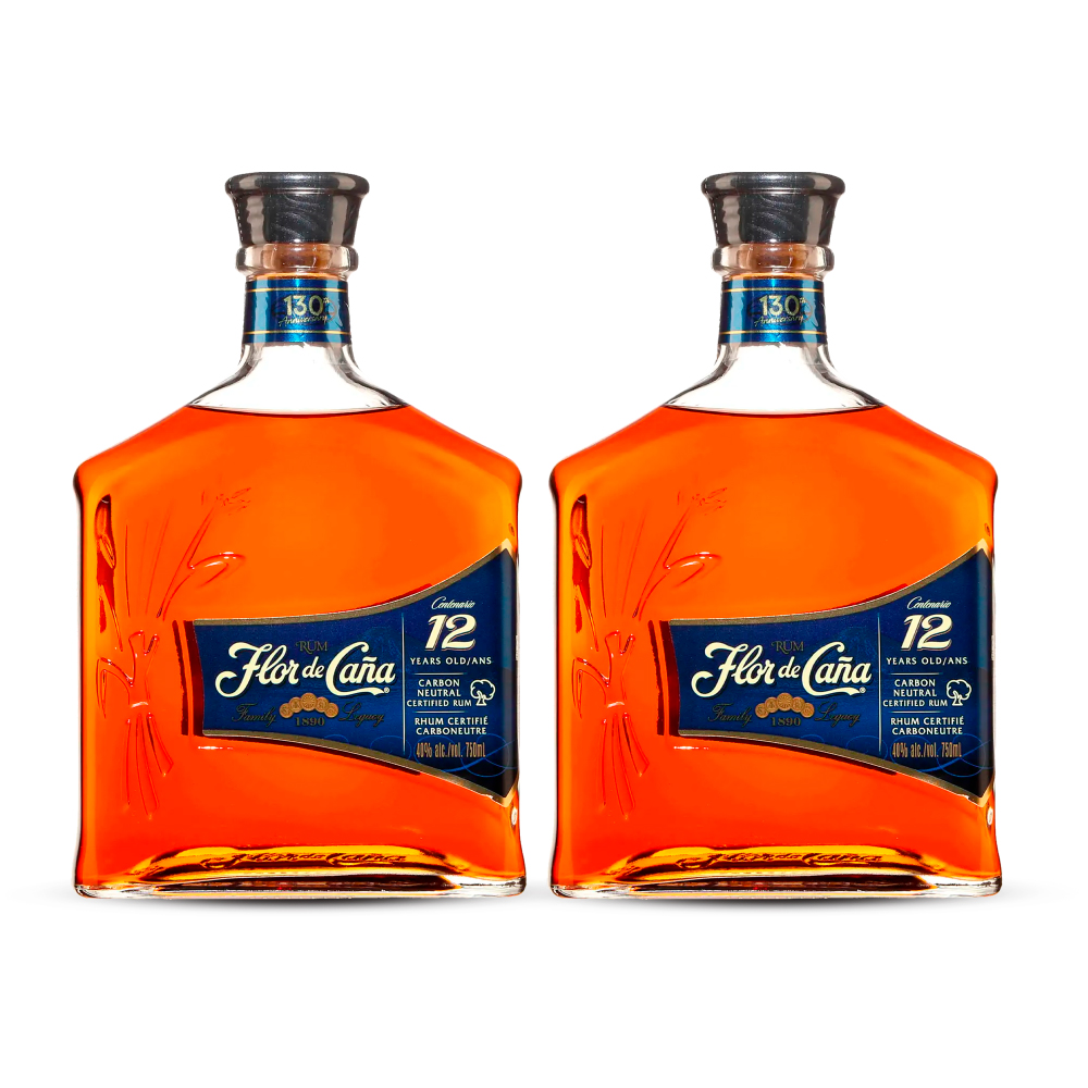 Duopack Ron Flor de Caña Centenario12 años. Nicaragua