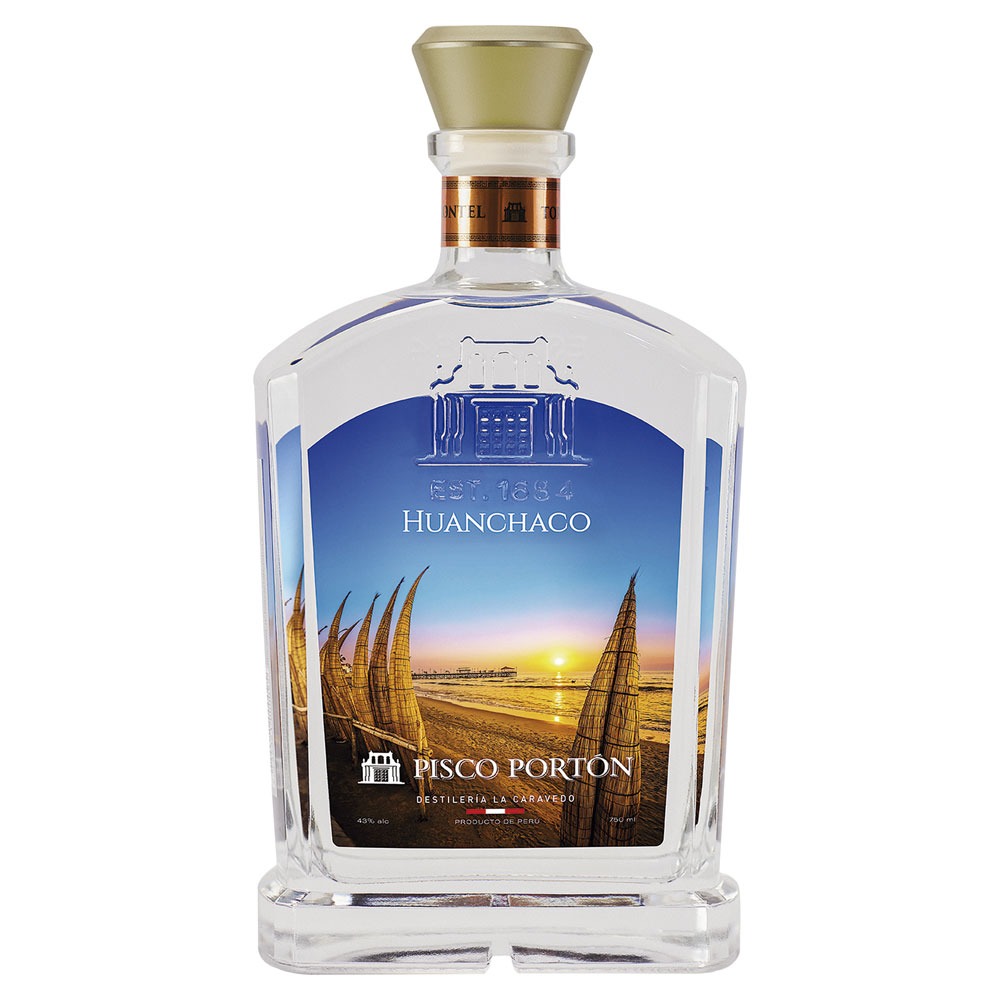 Pisco Portón Orgullo Peruano Huanchaco Mosto Verde Torontel C/E. Perú