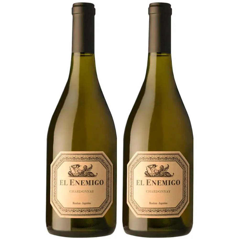 Duopack Vino blanco El Enemigo chardonnay, Argentina
