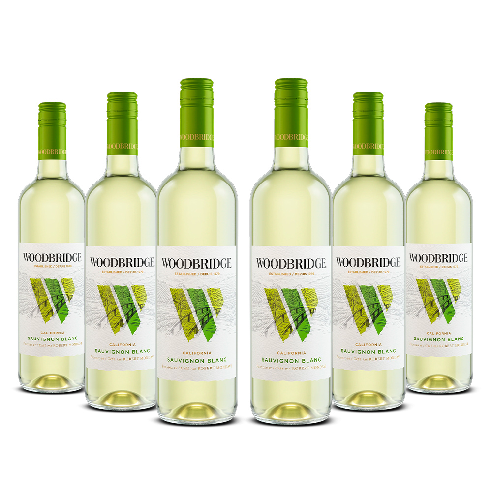 Sixpack Vino blanco Mondavi Woodbridge sauvignon blanc, EEUU