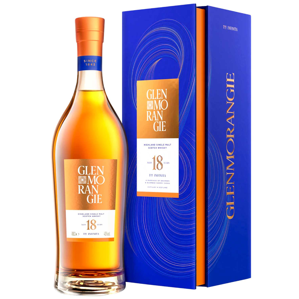 Whisky single malt Glenmorangie 18 años. Escocia